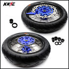 KKE 17'' Inch Supermoto Wheels CST Tires For YAMAHA WR250F 01-2019 WR450F 03-18