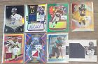 NFL LOT OF 34 CARDS - AUTO JERSEY PATCH PRIZM RPA SP SERIAL #d RC /49 /50 - #107