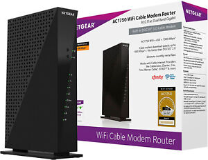 NETGEAR AC1750 680 Mbps Cable Modem - Xfinity and Time Warner Cable Compatible