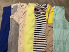 Lot of 7  Mixed Shirts Cardigan Small JCrew Pre Owned