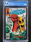 Amazing Spider-Man #251  CGC 9.4  NM  Newsstand  WP  Early Hobgoblin Appearance