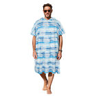 Hooded Poncho Towel Changing Robe Adult Beach Towel Surf Swiming US