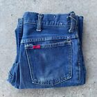 Vtg Big Smith Bell Bottom Flare Denim Jeans Bootcut Mens Size 30x28 USA Cotton