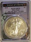 2019 $1  SILVER EAGLE  STATUE OF LIBERTY PCGS MS70  1 OF 1000