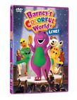 Barney's Colorful World! Live! Barney DVD New