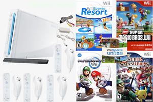 Discounted - Authentic Nintendo Wii Console + Pick Game + Gamecube compatible