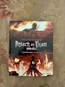 New ListingAttack On Titan Season 1 Part 1 Limited Edition (BD/DVD, 2014, 4-Disc Set)