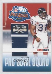2005 Donruss Gridiron Gear Pro Bowl Squad Silver /250 Jamal Lewis #PBS-3