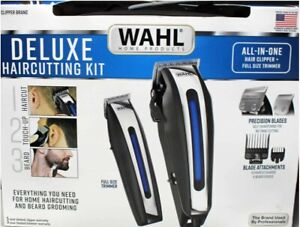 WAHL Deluxe Hair Cutting Kit 29 Piece Clipper with Trimmer