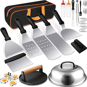 Griddle Accessories Kit 29 Piece Flat Top Grill for Blackstone And Camp Chef BBQ