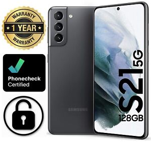 Samsung Galaxy S21 SM-G991U - 128GB - Phantom Gray (Unlocked)