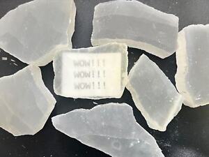 Ulexite TV Rock Crystal (1/2 lb) 8 oz Bulk Wholesale Lot Half Pound Stones Raw