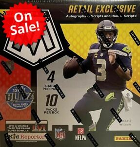 NEW 2021 Panini Mosaic NFL Football (Fanatics Exclusive Mega) 40 Cards Per Box