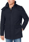 Calvin Klein Mens Wool Duffle Coat XXL Blue Heather - NWT $320