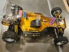 Vintage Team Associated RC10 Gold Pan Buggy A Stamp Custom With Body