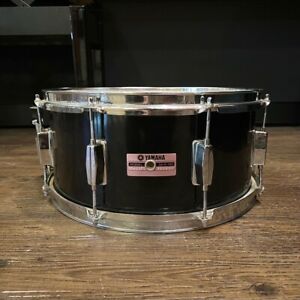 Yamaha SD-65BL Snare Drum 14 x 6.5 Inch Black from japan Tested