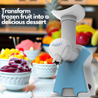 Frozen Fruit Ice Cream Maker, Soft Serve Frozen Yogurt Machine With Recipe Book