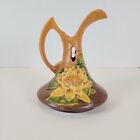 Roseville Pottery | Water Lily | Walnut Brown | Ewer | Pitcher | 10-6