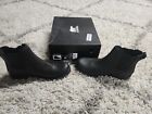 Sorel Ainsley Chelsea Waterproof Leather Ankle Boots | Black | Women's 9.5