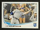 2013 Topps #100 Mike Moustakas Short Print Great Catch Variation SP