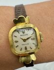 Rare Ladies Vintage 18k Gold Rolex Precision Wristwatch ref:dan175