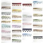 Perial Co Crystal looking  Beaded Fringe Trim Sold by the Yard