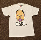 Men’s RARE Odd Future OFWGKTA Earl Sweatshirt T-Shirt Size Large EARL White🔥