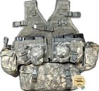 MOLLE II Tactical Load Carrying Vest/Chest Rig & Waist Pack Bundle! ACU