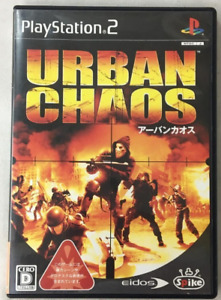 PS2 PlayStation 2 Urban Chaos Japanese Games With Box Tested Genuine