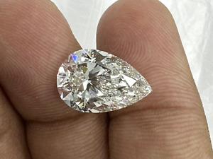 1.21 Ct PEAR Cut E Color VS2 Clarity IGI Certified Lab Grown CVD Diamond