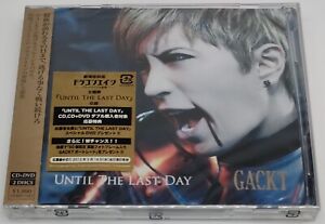 Gackt: Until The Last Day - CD DVD Sealed 2012 Made in Japan