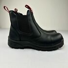 Sureway Pull On Composite Toe EH Work Boots Size 8 Men/10 Women Black Leather