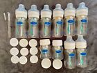 Lot of 10 Wide Neck Dr. Brown’s Anti-Colic Baby Bottles 8oz & 4oz No Nipples