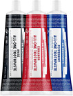 Dr. Bronner’s - All-One Toothpaste 3-Pack Variety 5 Ounce Peppermint, Cinnamon,