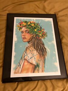 TULA LOTAY MIDSOMMAR SUMMER VARIANT PRINT POSTER SIGNED NUMBERED - MINT!