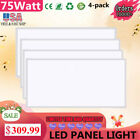 4-Pack 0f 24''x48'' LED Panel Light 2x4ft Flat Recessed Ceiling Light Suspended