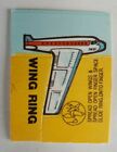 1987 Vintage Cracker Jack Prize Paper Airplane Ring or Wing Ring Toy