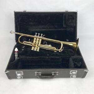 Yamaha YTR2330 Student Trumpet w/ Case & Mouthpiece & Grease CLEANED & SERVICED!