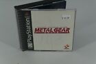 Metal Gear Solid - PlayStation 1 PS1 - Black Label - Complete W Reg - Authentic
