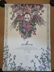Midsommar Movie Poster A24 Yuko Higuchi Official Harga May Queen Phantom Film