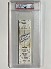 NY Yankees 9/11/2001 Full Ticket Stub Signed/Inscribed by Manager Joe Torre PSA4