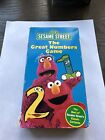 Sesame Street - The Great Numbers Game VHS 1998 Classic Cartoon Movie Film