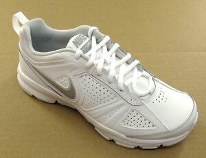 Nike T-Lite XI White Leather Womens Athletic  - NWD* - 616696-101 - Size 5-12