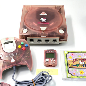 SEGA Dreamcast HELLO KITTY Pink Console [Very good] retro game Sanrio kawaii