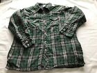Wrangler Plaid Flannel Shirt Shacket Mens 2XL Quilt Lined Pearl Snap Jacket XXL