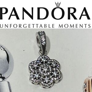 Retired Rare Pandora Jared Exclusive Intricate Lace Dangle Pendant charm