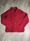 Reversible Red Quilt Coat Vintage XL Men’s Unisex