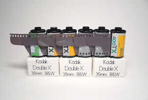 Black and White Negative 35mm FIlm - Kodak Double X 35mm Film - 6x 36 exposures