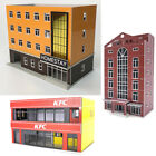N Scale Buildings Train Railway Modern Model Building House DIY Can Select Color