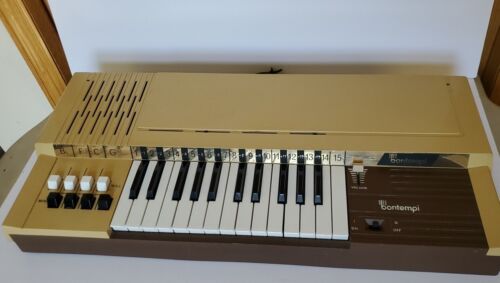 New ListingBontempi B4 Electric Chord Organ Keyboard Canada Piano Works Great! Vintage